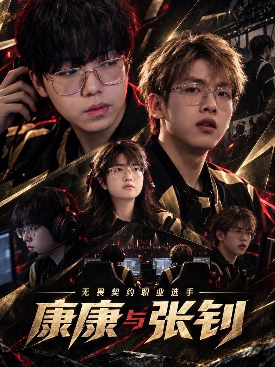 无畏契约职业选手康康与张钊